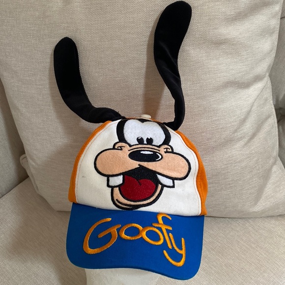 Goofy original cap hat Disney fun 🤩 vacation Halloween one size Velcro back - Picture 2 of 16